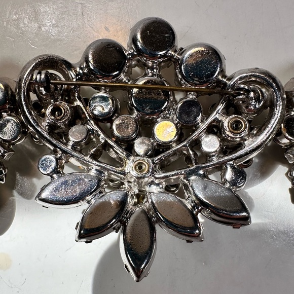 VERIFIED Vintage Juliana D&E brooch & earring set - Picture 9 of 12